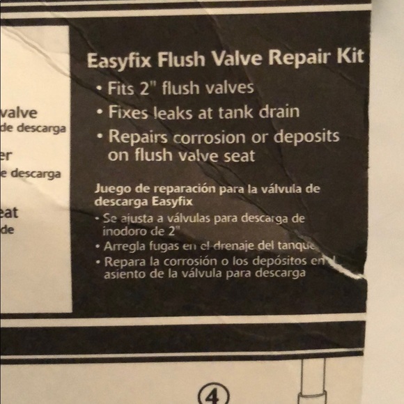 Flush valve repair kit for toilet - Picture 7 of 8